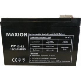 Аккумулятор тяговый MAXION 12Ah 12V OT 12-12