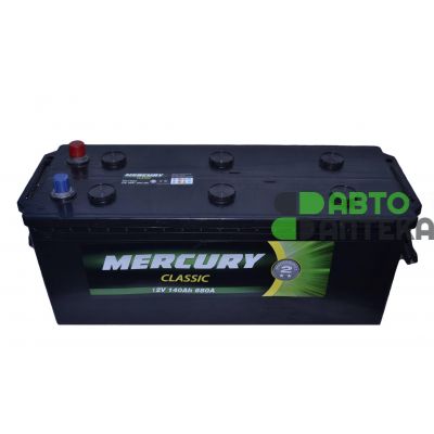 Автомобильный аккумулятор MERCURY CLASSIC 6СТ-140Ah Аз 680A (EN)