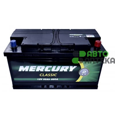 Автомобильный аккумулятор MERCURY CLASSIC 6СТ-95Ah АзЕ 680A (EN)