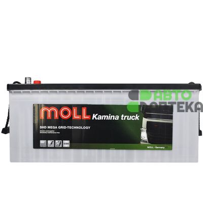 Автомобільний акумулятор MOLL Truck SHD 6СТ-180Ah Аз 1000A 10680032100