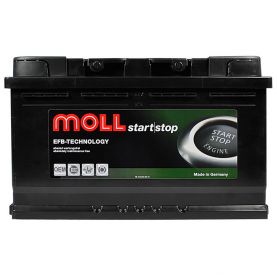 Автомобильный аккумулятор MOLL EFB 6СТ-75Ah АзЕ 760A 1082075