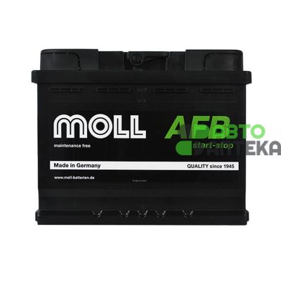 Автомобільний акумулятор MOLL AFB 6СТ-66Ah АзЕ 640A 1086066