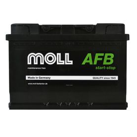 Автомобильный аккумулятор MOLL AFB 6СТ-76Ah АзЕ 760A 1086076