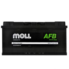 Автомобильный аккумулятор MOLL AFB start/stop 106Ah АзЕ 980A 1086106