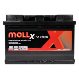 Автомобільний акумулятор MOLL X-Tra Charge 6СТ-75Ah АзЕ 720A (EN) 84075
