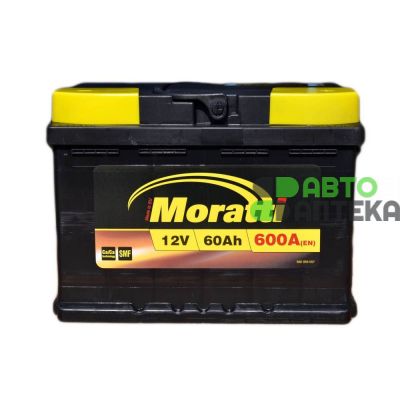 Автомобильный аккумулятор Moratti TAB 6СТ-60Ah Аз 600A (EN)