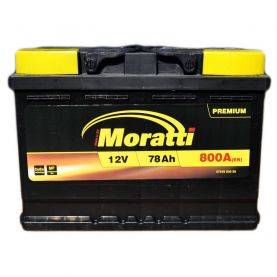 Автомобильный аккумулятор Moratti TAB 6СТ-78Ah АзЕ 800A (EN)