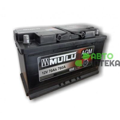 Автомобильный аккумулятор Mutlu AGM START-STOP 6СТ-80Ah АзЕ (800EN)