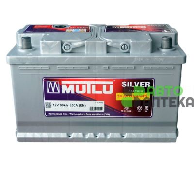Автомобильный аккумулятор Mutlu Silver 6СТ-90Ah АзЕ 850A (EN) L4.90.085.A