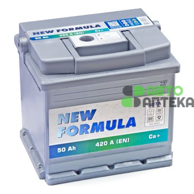 Автомобильный аккумулятор ISTA - New Formula 6СТ-50Ah Аз 420А (EN) 5502202210