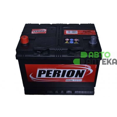 Автомобильный аккумулятор PERION 6СТ-68Ah Аз ASIA 550A (EN) 568405055