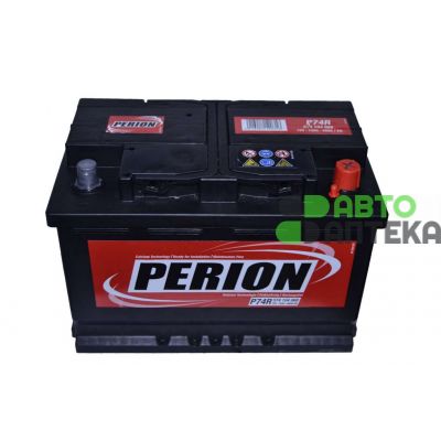 Автомобильный аккумулятор PERION 6СТ-74Ah АзЕ 680A (EN) 574104068