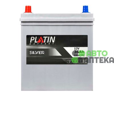 Автомобильный аккумулятор PLATIN Silver Asia SMF 6СТ-36Ah Аз 330A 53621977