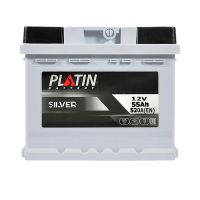 Автомобільний акумулятор PLATIN Silver MF 6СТ-55Ah Аз 520A 5502393