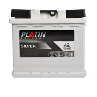 Автомобильный аккумулятор PLATIN Silver MF 6СТ-55Ah Аз 520A 5502515