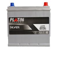 Автомобильный аккумулятор PLATIN Silver Asia SMF 6СТ-60Ah АзЕ 600A 5552348