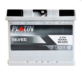 Автомобильный аккумулятор PLATIN Silver MF 6СТ-65Ah Аз 640A 56520699