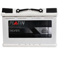 Автомобильный аккумулятор PLATIN Silver MF 6СТ-80Ah АзЕ 780A R+ 5802226