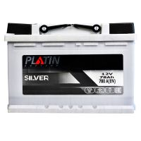 Автомобильный аккумулятор PLATIN Silver MF 6СТ-78Ah АзЕ 780A 58022266