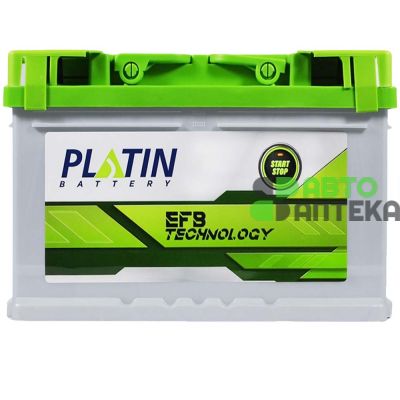 Автомобільний акумулятор PLATIN EFB SMF (L3B) 75Ah 760A R+ (h=175) 5722090
