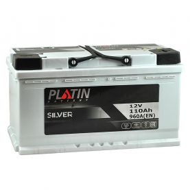 Автомобильный аккумулятор PLATIN Silver MF (L5) 110Ah 960A R+ 6002274