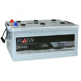 Автомобільний акумулятор PLATIN Silver MF (D6) 240Ah 1550A R+ 7402024