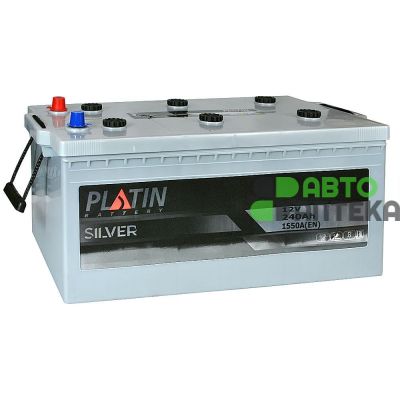 Автомобильный аккумулятор PLATIN Silver MF (D6) 240Ah 1550A R+ 7402024