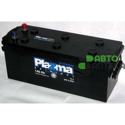 Автомобильный аккумулятор PLAZMA Original 6СТ-140Ah Аз 800A (EN)