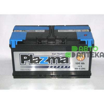 Автомобильный аккумулятор PLAZMA Expert 6СТ-100Ah АзЕ 850A (EN)