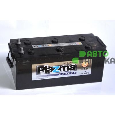 Автомобильный аккумулятор PLAZMA Expert 6СТ-190Ah Аз 1100A (EN)