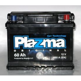 Автомобільний акумулятор PLAZMA Original 6СТ-60Ah АзЕ 480A (EN)