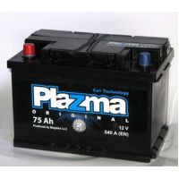 Автомобильный аккумулятор PLAZMA Original 6СТ-75Ah Аз 540A (EN)