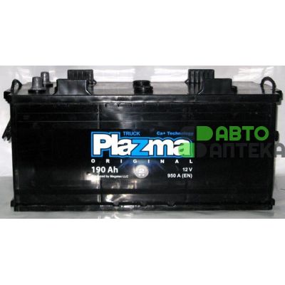 Автомобильный аккумулятор PLAZMA Original 6СТ-190Ah Аз 950A (EN)