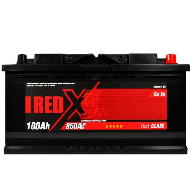 Автомобільний акумулятор RED X 6СТ-100Ah АзЕ 850A 600 80rx