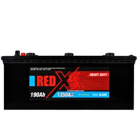 Автомобильный аккумулятор RED X 6СТ-190Ah Аз 1350A 690 13rx