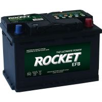 Автомобильный аккумулятор ROCKET EFB 6СТ-70Ah АзЕ 650A (CCA) EFB L3