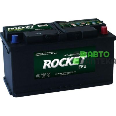 Автомобильный аккумулятор ROCKET EFB 6СТ-95Ah АзЕ 850A (CCA) EFB L5