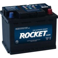 Автомобильный аккумулятор ROCKET AGM 6СТ-60Ah АзЕ 640A (CCA) AGM L2