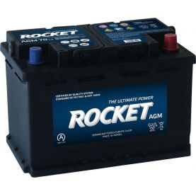 Автомобильный аккумулятор ROCKET AGM 6СТ-70Ah АзЕ 760A (CCA) AGM L3