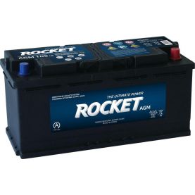 Автомобильный аккумулятор ROCKET AGM 6СТ-105Ah АзЕ 950A (CCA) AGM L6