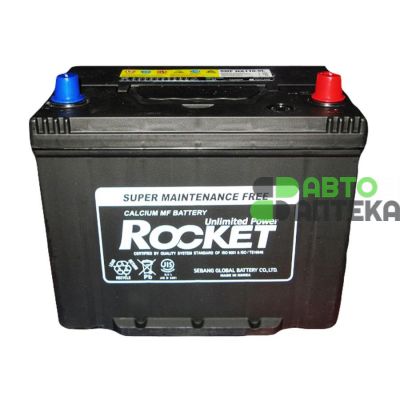 Автомобильный аккумулятор ROCKET 6СТ-70Ah АзЕ ASIA 600A (EN) SMFNX110-5L