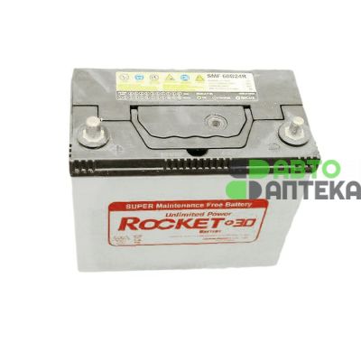 Автомобильный аккумулятор ROCKET 6СТ-49Ah Аз ASIA 450A (EN) SMF60B24R