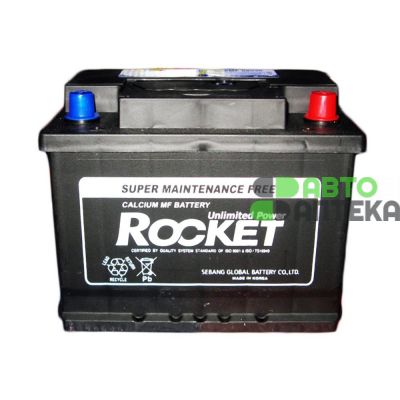 Автомобильный аккумулятор ROCKET 6СТ-60Ah АзЕ 520A (EN) SMF56030