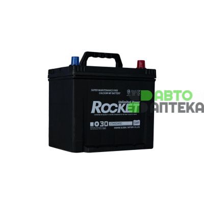 Автомобильный аккумулятор ROCKET Japan 6СТ-60Ah АзЕ ASIA 520A (CCA) SMF 65D23L
