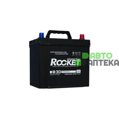 Автомобильный аккумулятор ROCKET Japan 6СТ-65Ah АзЕ ASIA 590A (CCA) SMF 75D23L
