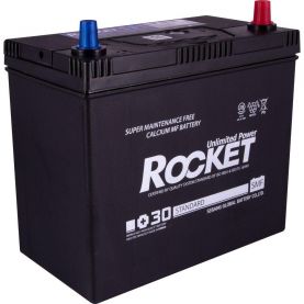 Автомобільний акумулятор ROCKET Japan 6СТ-45Ah АзЕ 410A (CCA) ТК SMF 55B24L