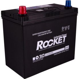 Автомобільний акумулятор ROCKET Japan 6СТ-45Ah Аз 410A (CCA) SMF 55B24RS