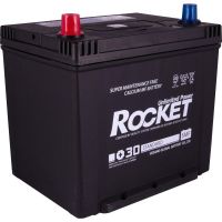 Автомобильный аккумулятор ROCKET Japan 6СТ-65Ah Аз 590A (CCA) SMF 75D23R