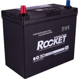 Автомобильный аккумулятор ROCKET Japan 6СТ-45Ah Аз 410A (CCA) SMF 55B24R