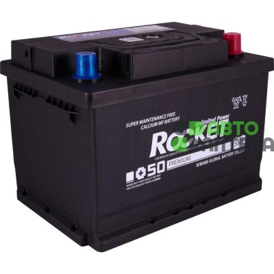Автомобильный аккумулятор ROCKET 6СТ-62Ah АзЕ 540A (CCA) SMF 62L-LB2